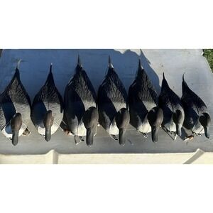 Vintage CARRY-LITE MALLARD‎ Duck Decoy Lot 19"&24" W/cord & Weight Made In Italy